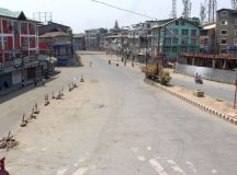 Complete shutdown over Article 35-A brings Kashmir to a standstill